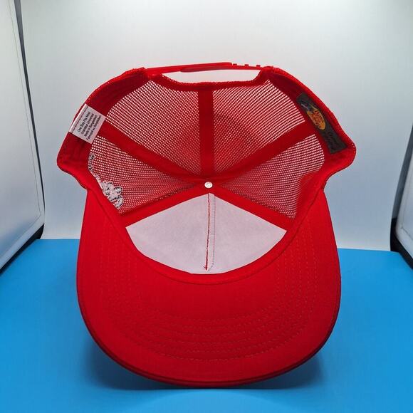 Bass Pro Shops Mesh Hat Cap Adjustable Snapback Trucker Ole Miss Rebels Patch - Picture 6 of 7